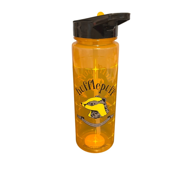 Zak Designs Hufflepuff Water Bottle 25oz Orange Black - Picture 1 of 6